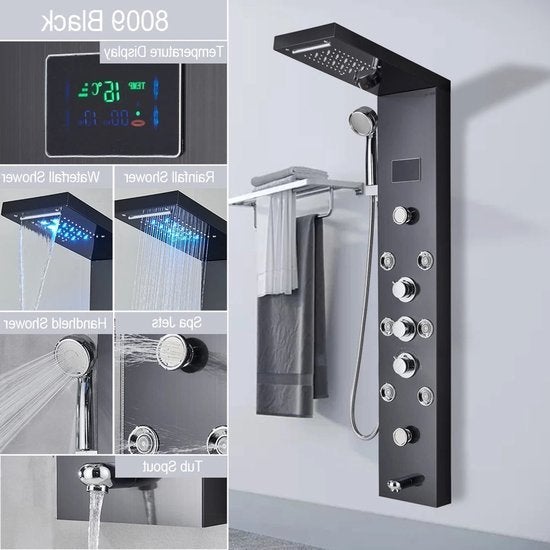 Douche - Regendouche - Douchewand - Douchekolom - Douchepane, Corvance B.V., Verzenden, Nieuw, Corvancebol@gmail.com