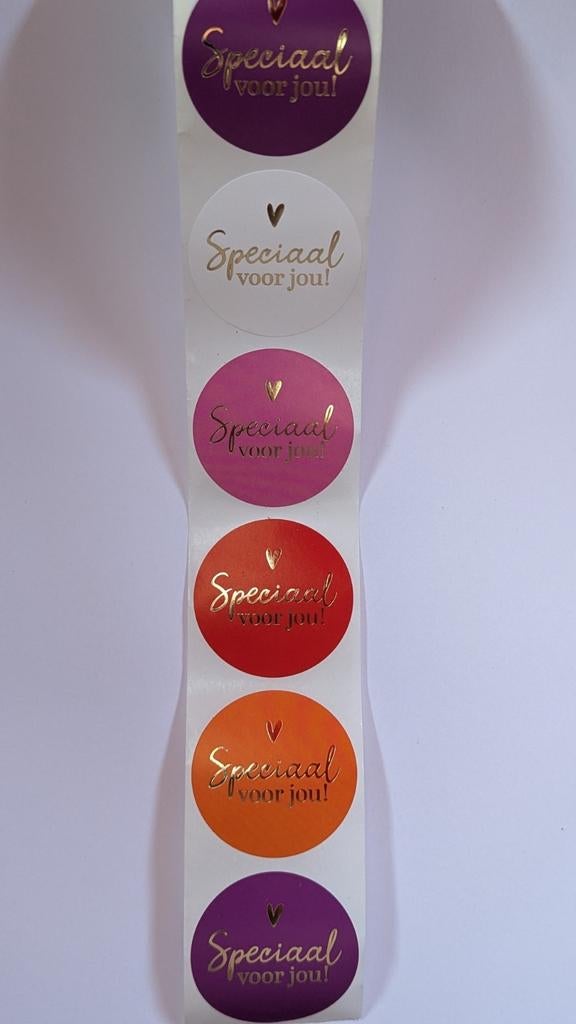 Stickers "speciaal voor jou", Ophalen of Verzenden, Nieuw