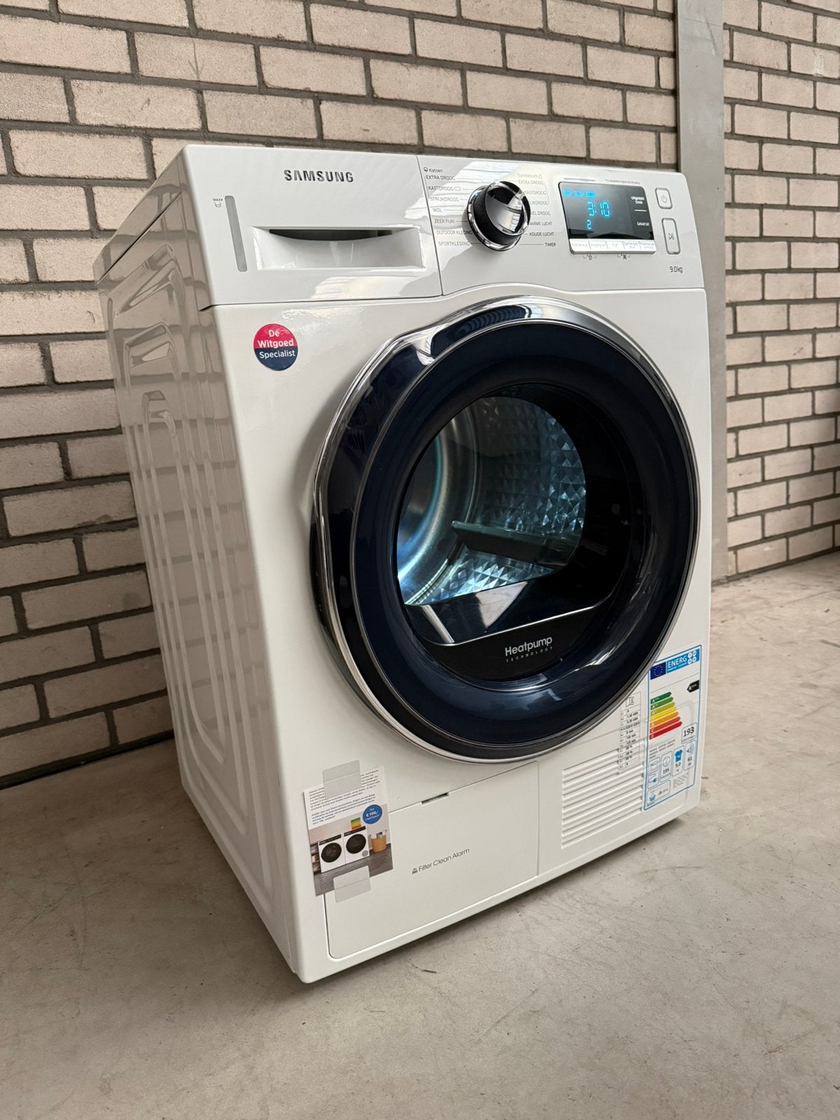 Foto 10 van Samsung ECObubble Warmtepompdroger 9KG A+++ MET GARANTIE!!!