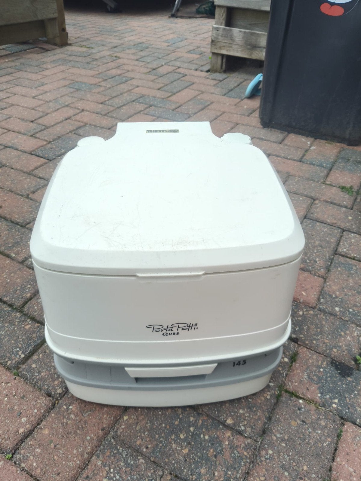 Porta Potti Qube 145 - Ideaal voor vouwwagen/caravan, Ophalen, Gebruikt