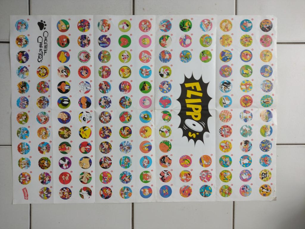 Flippo Poster Chester Cheetos, Verzamelen, Flippo's, Ophalen of Verzenden, Chester Cheetos, Map, Album of Poster