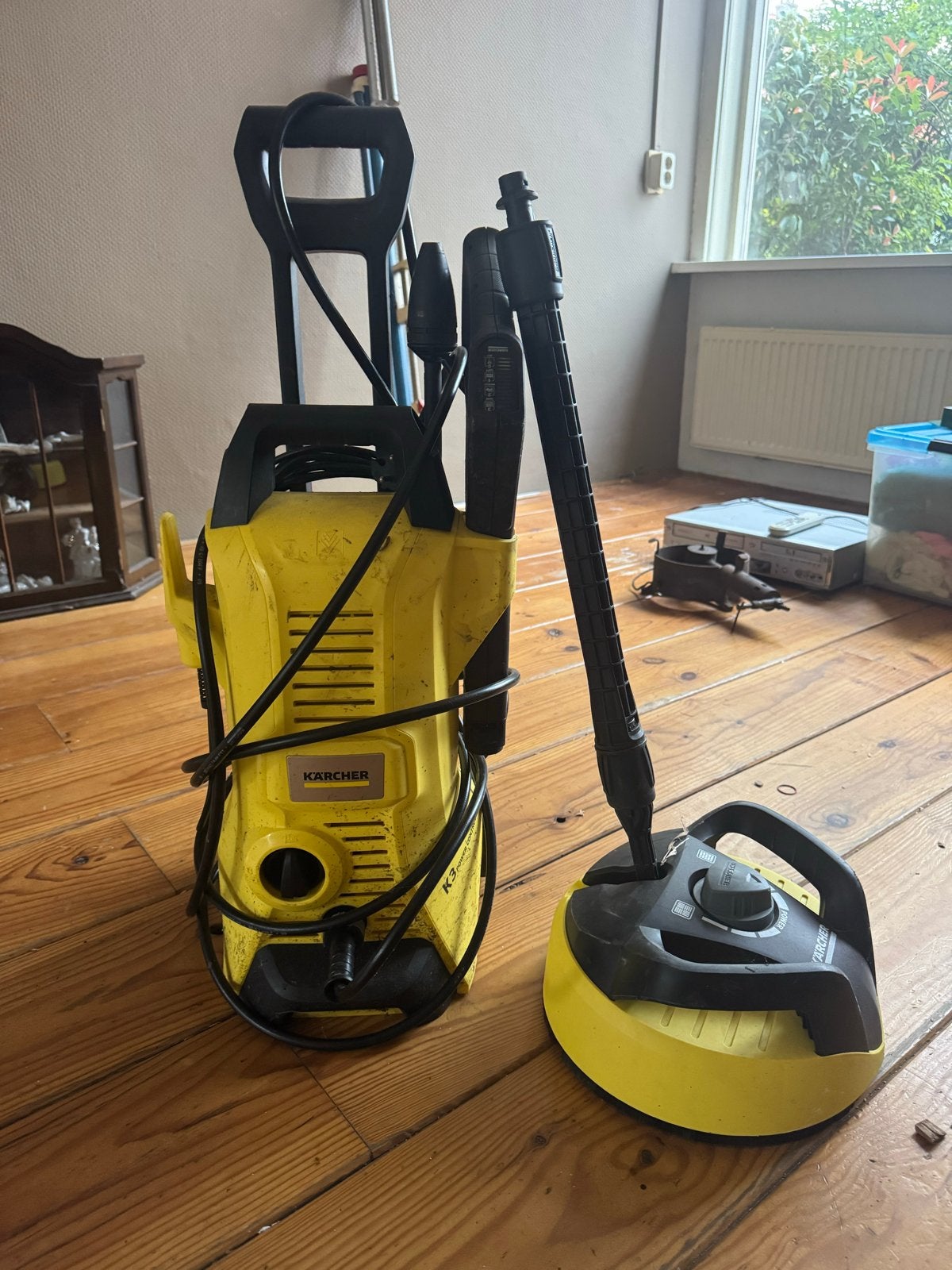 Kärcher K3 Power Control hogedrukreiniger met terrasreiniger, Ophalen, Gebruikt, Elektrisch