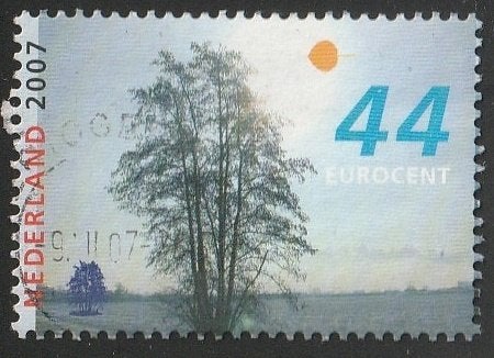 Nederland 2007 2528 Zwarte Els, Gest, Postzegels en Munten, Postzegels | Nederland, Ophalen of Verzenden, Na 1940, Gestempeld