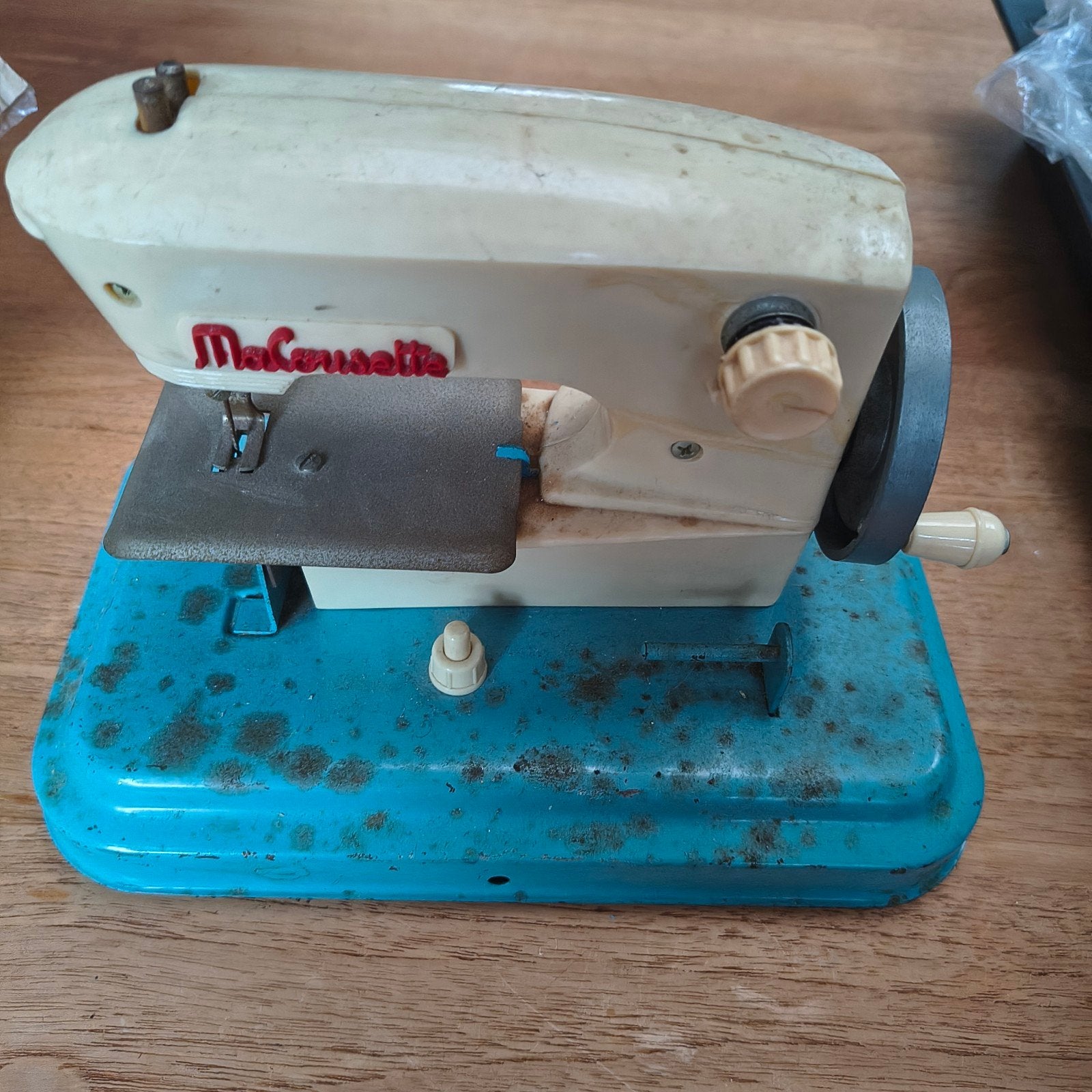 Vintage Macorette Naaimachine - Opknapper, Ophalen