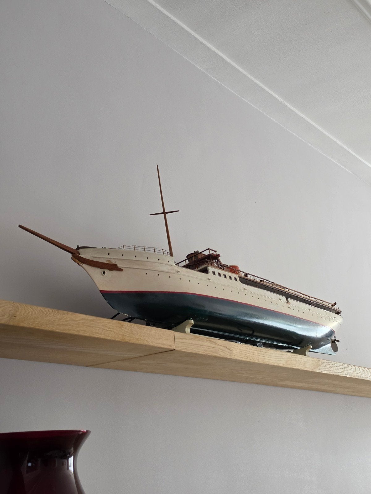 Gedetailleerd scheepsmodel - Klassiek jacht, Ophalen, Gebruikt, Groter dan 1:32, Overige merken