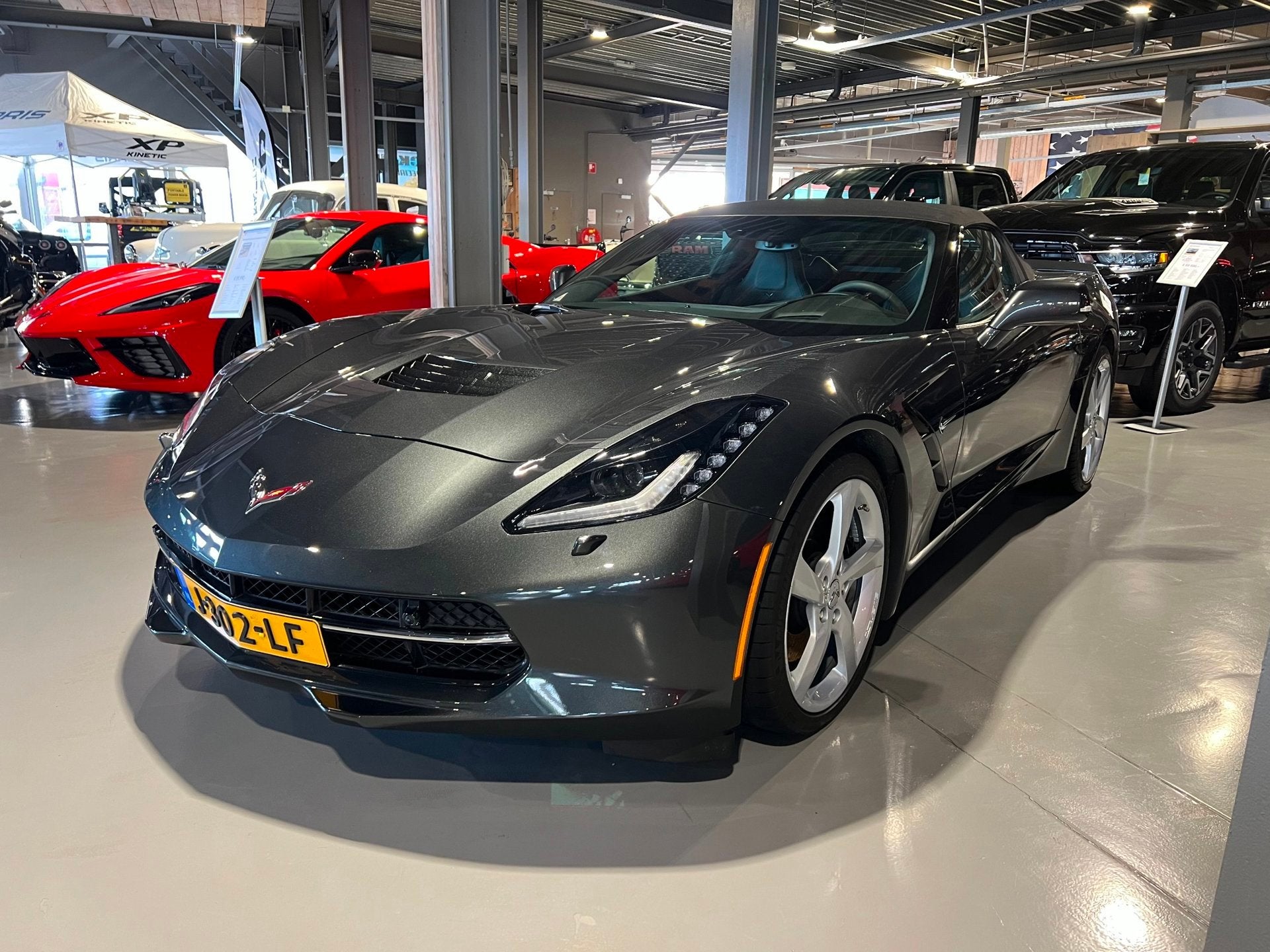 Chevrolet USA Corvette Convertible 6.2 Stingray 3LT, Auto's, Chevrolet, Automaat, Dealer onderhouden, Achterwielaandrijving, Gebruikt
