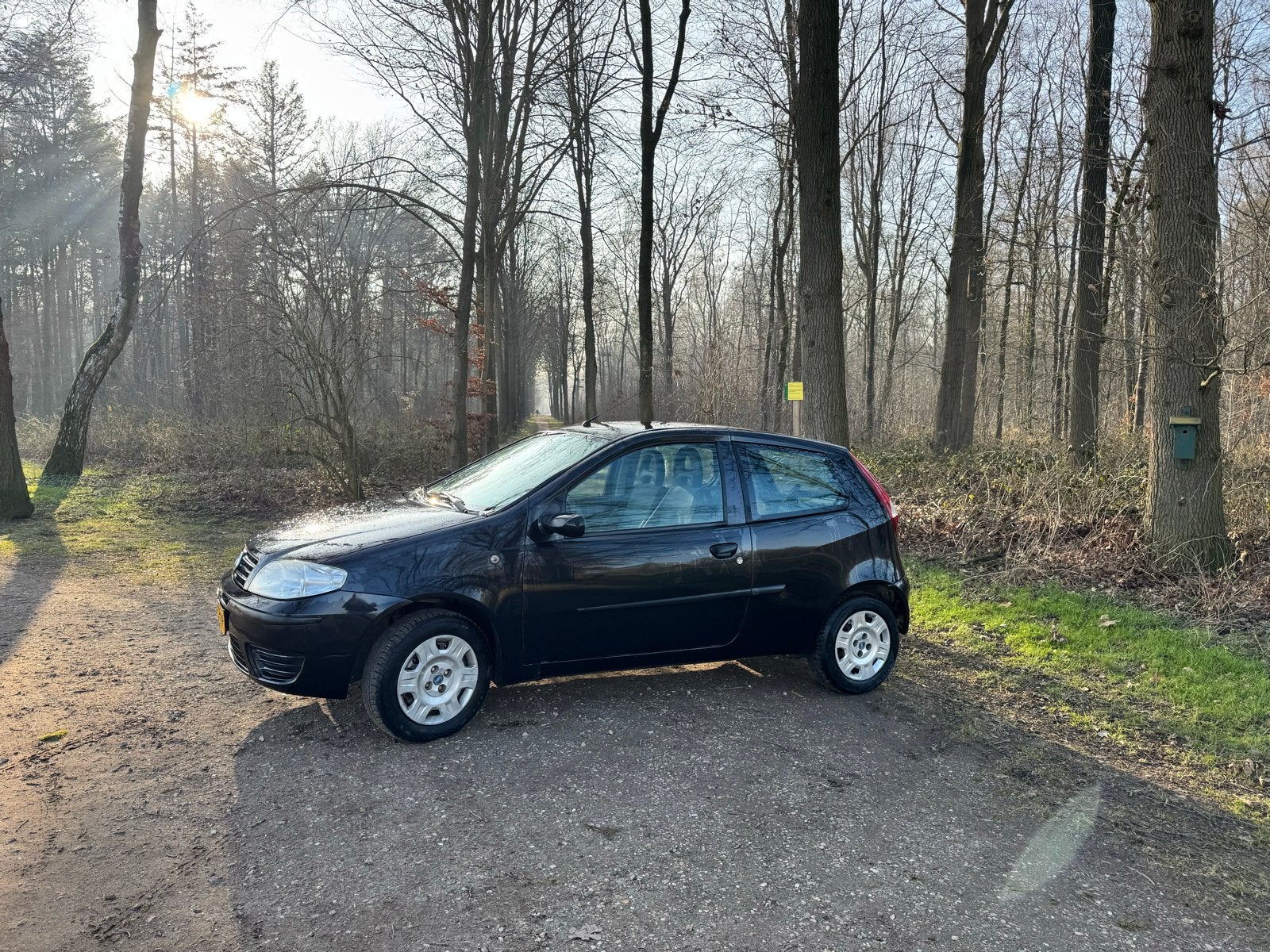 Fiat Punto 1.2 3DR 2007 Zwart, Voorwielaandrijving, 4 cilinders, 400 kg, Zwart