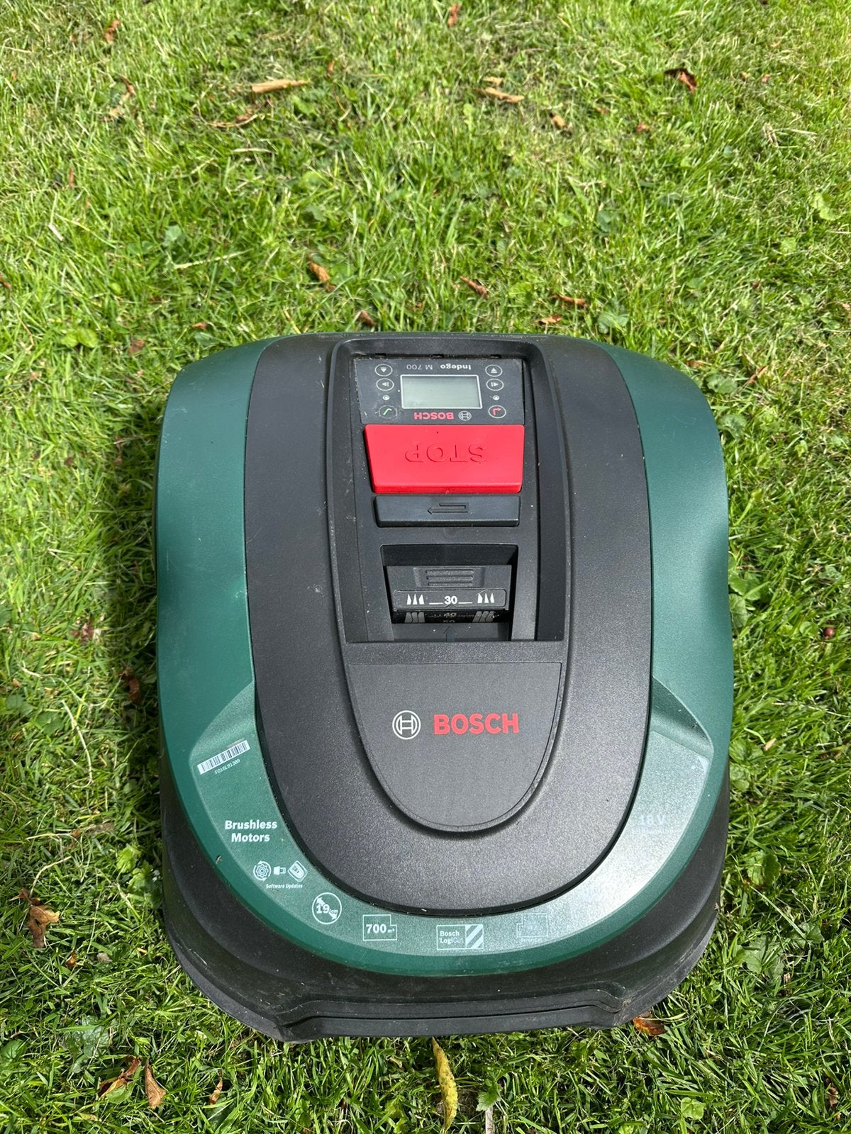 Bosch Indego M 700, Tuin en Terras, Robotmaaiers, Ophalen, Zo goed als nieuw