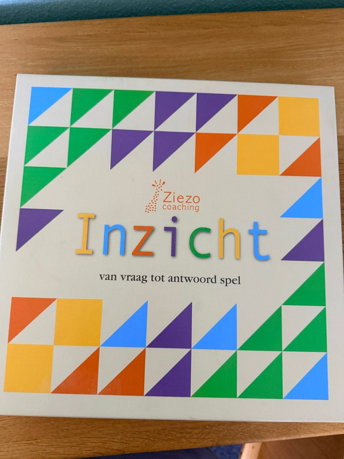 Inzicht: Van vraag naar antwoord spel - Hulpmiddel bij coach, Ophalen of Verzenden, Zo goed als nieuw