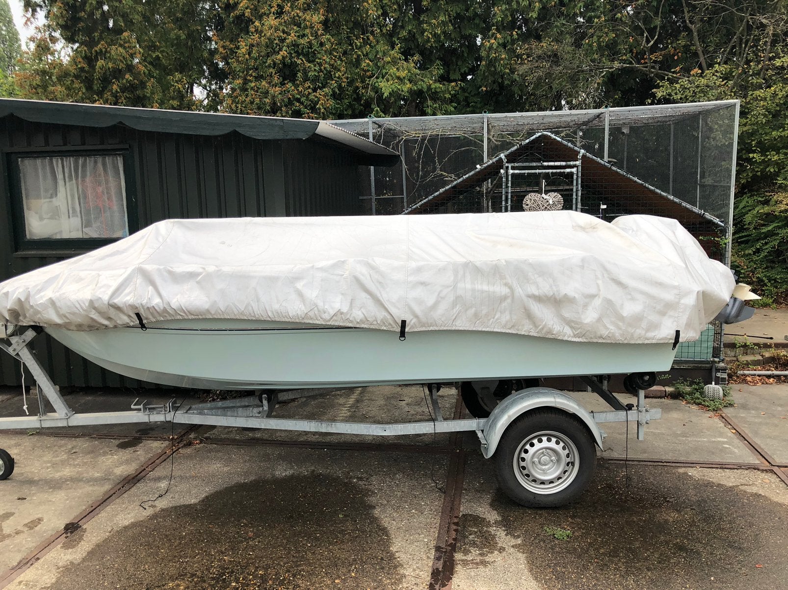 Nette Yamarin bigfish 415 met betrouwbare yamaha 20 pk, Watersport en Boten, Speedboten, Ophalen, Zo goed als nieuw, Buitenboordmotor