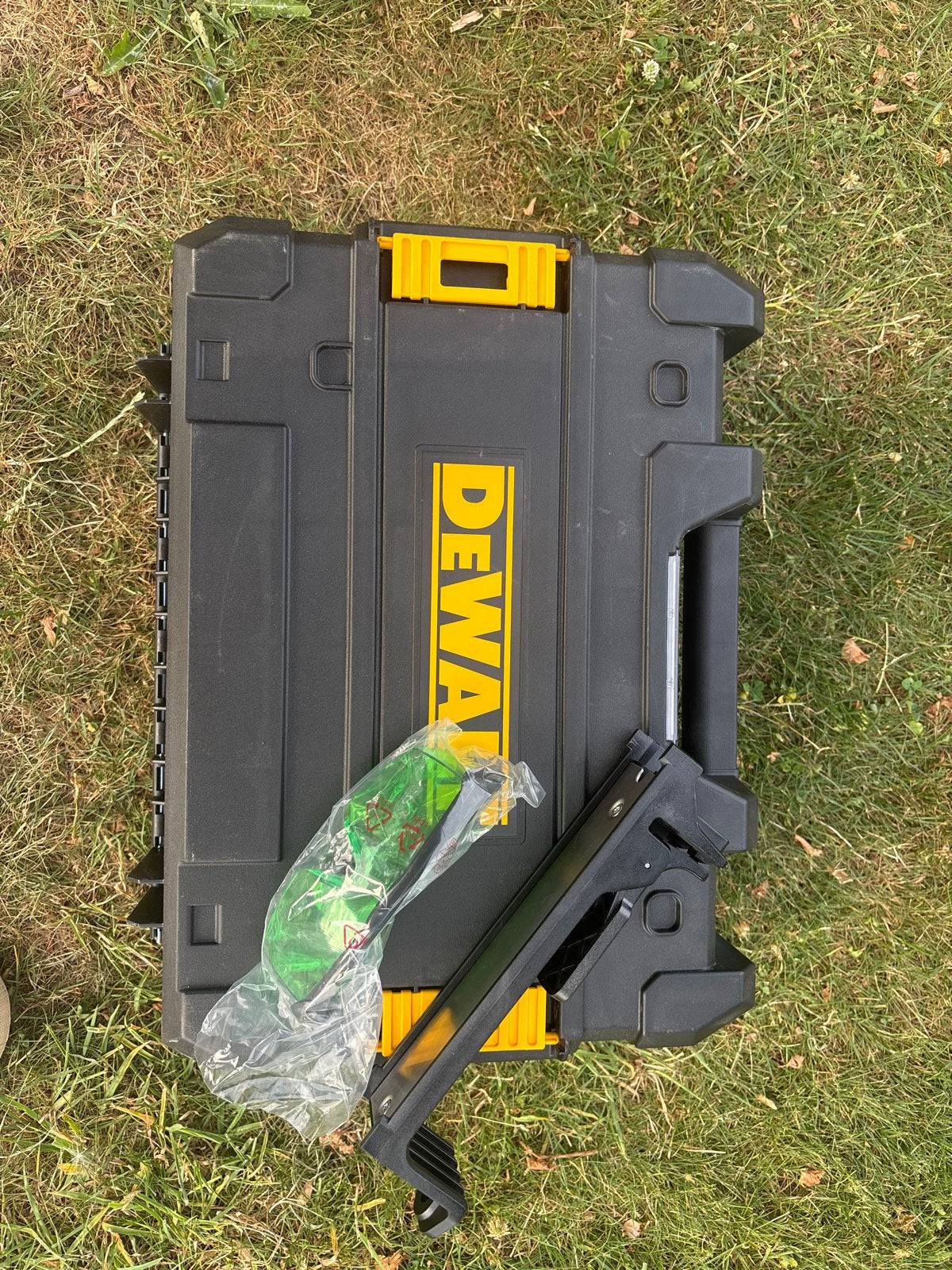 DeWalt Laserkoffer met accessoires (zonder laser), Ophalen of Verzenden, Zo goed als nieuw, Gereedschapsopslag, DeWalt