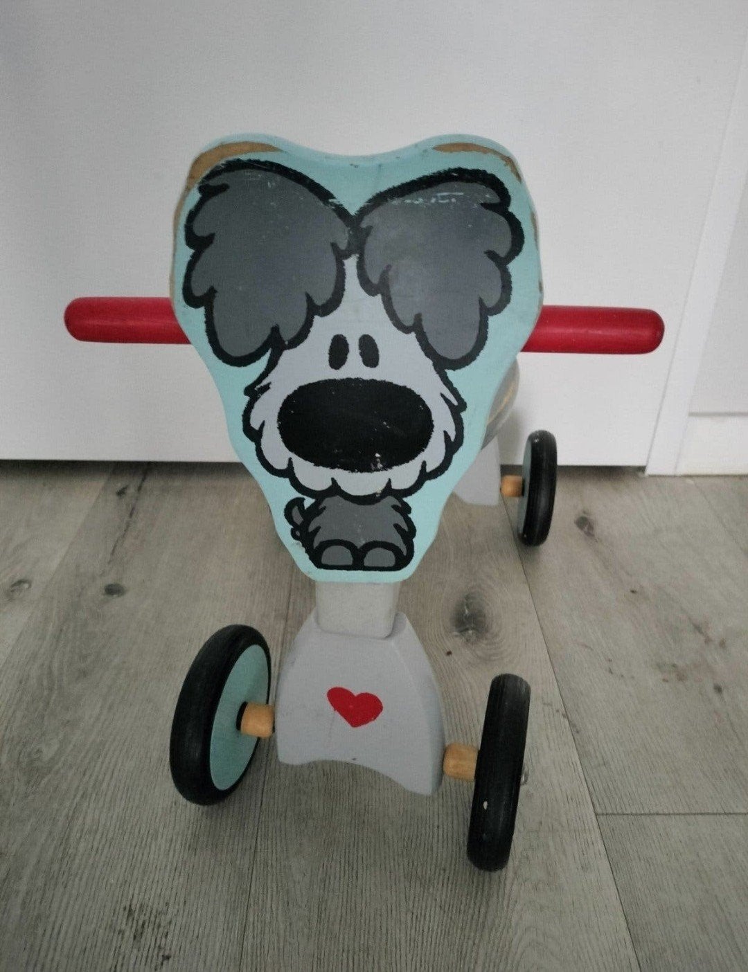 Woezel en Pip loopfiets - Houten loopvoertuig