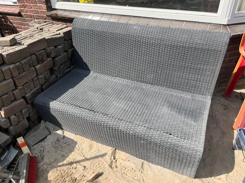 GRATIS tuinbankje, Ophalen, Zo goed als nieuw, Hout