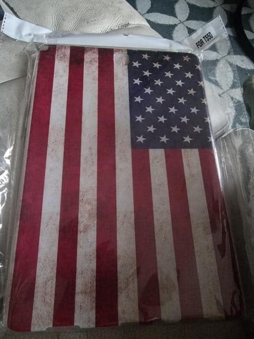 Tablet hoes met Amerikaanse vlag design voor T550, 10 inch, Onbekend, T550, Nieuw