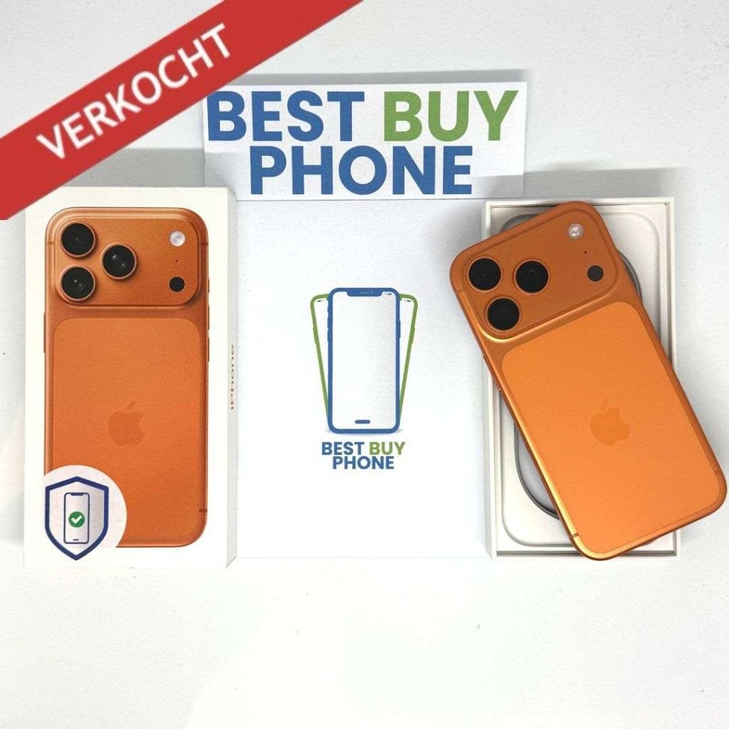 iPhone 17 Pro 256GB oranje /krasvrij /100% batt /garantie., 256 GB, Apple, IPhone 11 Pro, Zonder simlock