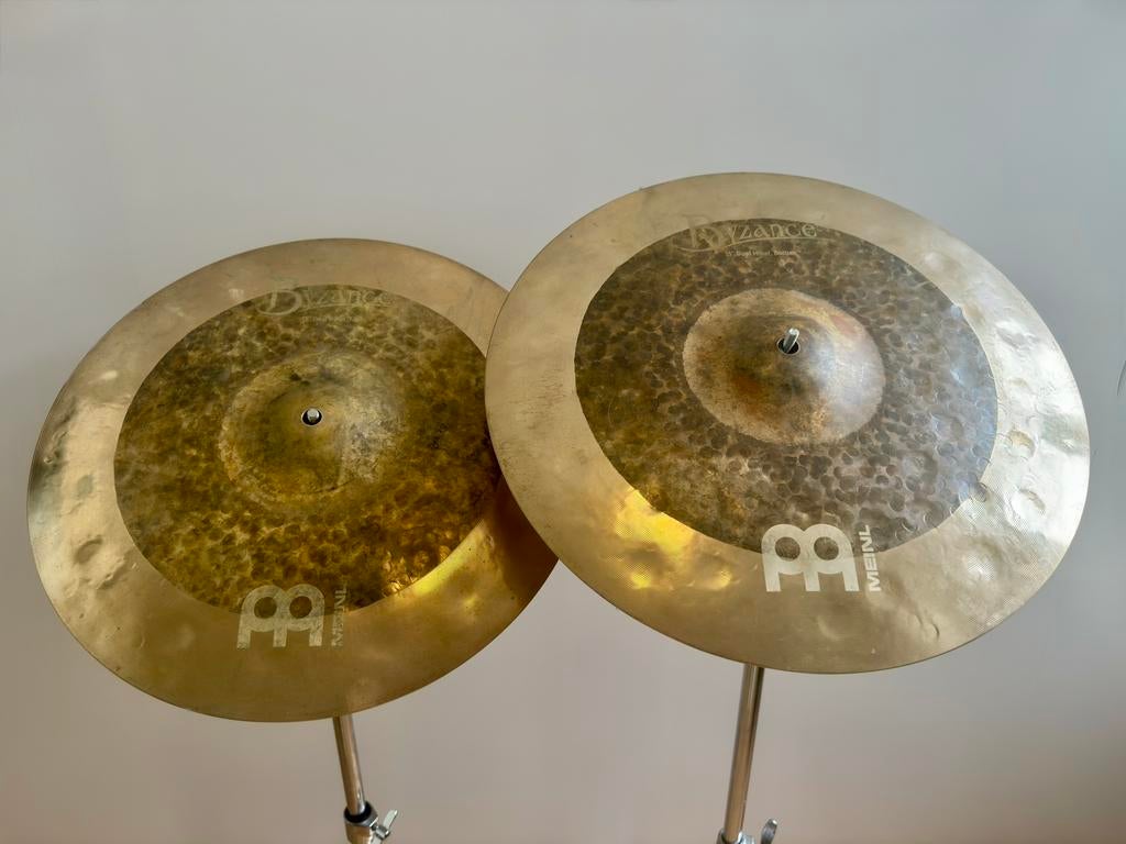 Meinl Byzance 15” Dual Hi-hats – Uitstekende Staat, Ophalen of Verzenden, Zo goed als nieuw, Overige merken