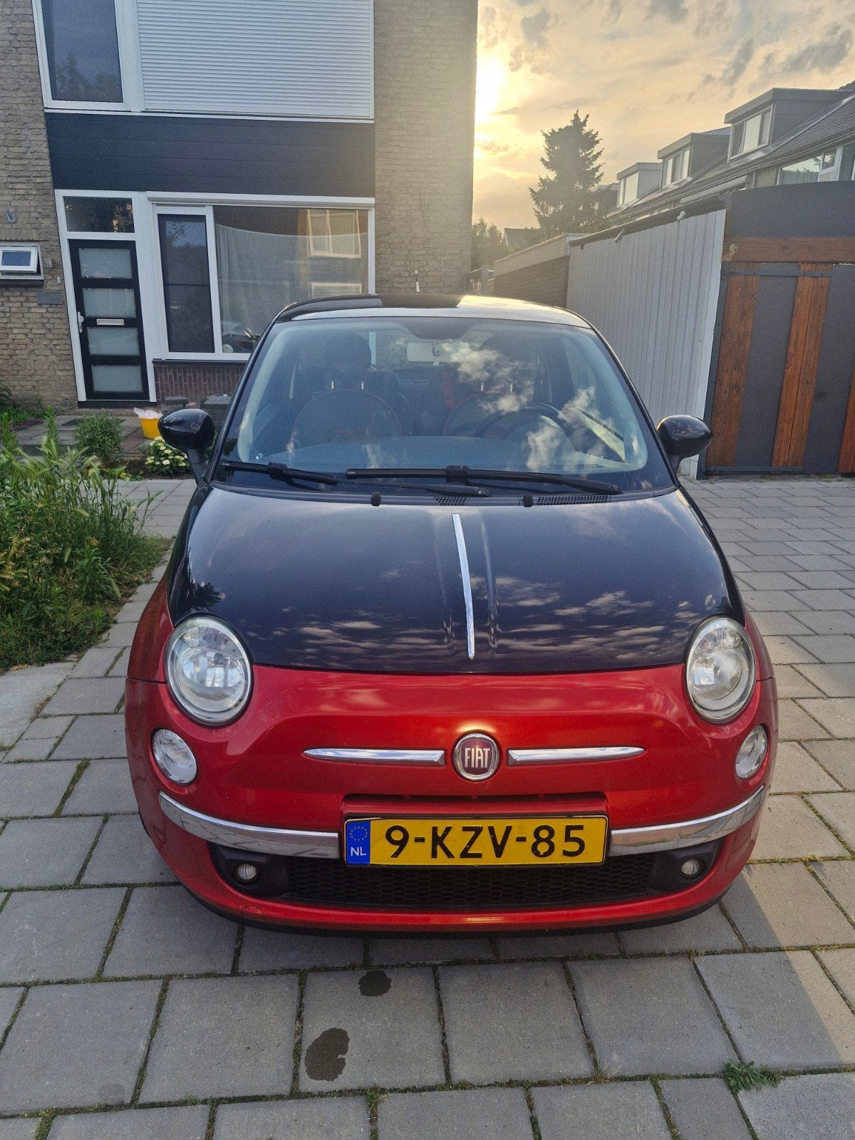 Fiat 500 1.2 C 2007 Zwart, Voorwielaandrijving, 1242 cc, 4 cilinders, 840 kg