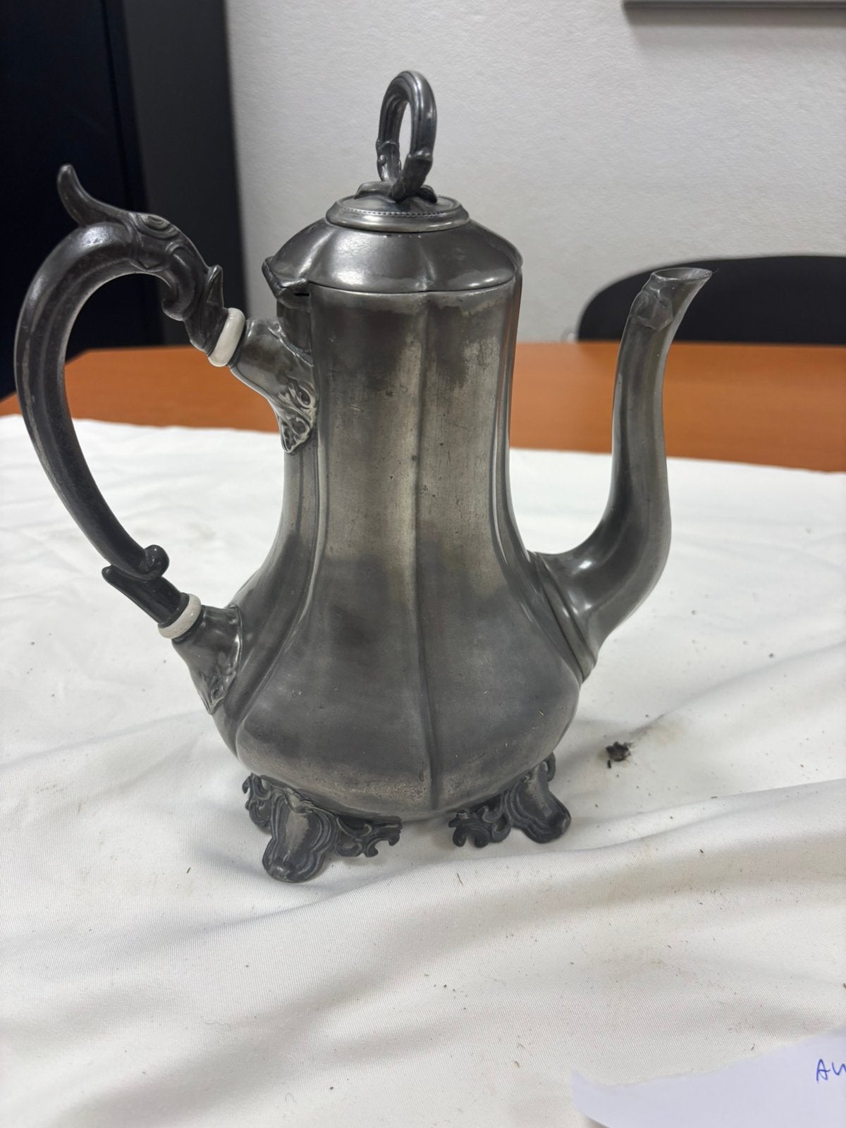 Koffiekan tin+mokka kan vintage, Ophalen of Verzenden