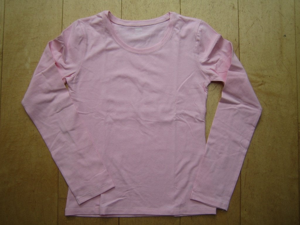 Hema roze shirt lange mouw mt 146-152, Ophalen of Verzenden, Nieuw, Meisje, Shirt of Longsleeve