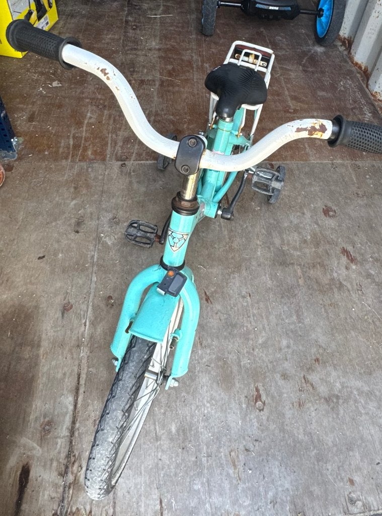 Kinderfiets 16 inch, Fietsen en Brommers, Ophalen, Terugtraprem, Zijwieltjes, Alpina