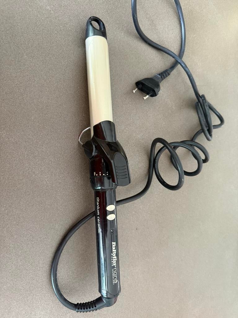 Babyliss Titanium Ceramic Krultang - Goede Kwaliteit, Ophalen of Verzenden, Gebruikt