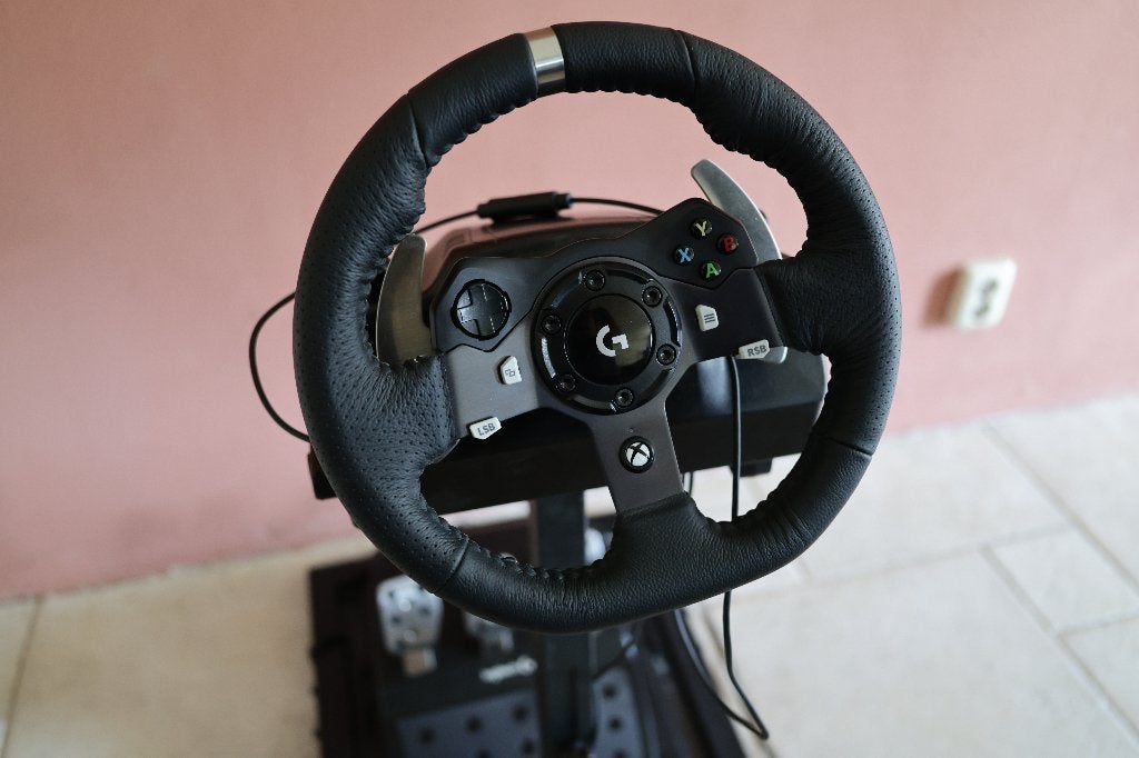 Logitech Race stuur G920 (Xbox/PC) + Next Level Racing Stand, Ophalen, Zo goed als nieuw, Stuurtje of Sportattribuut, Xbox One