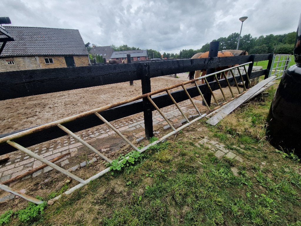 Voerhek 6 meter, Dieren en Toebehoren, Stalling, 4 paarden of pony's of meer
