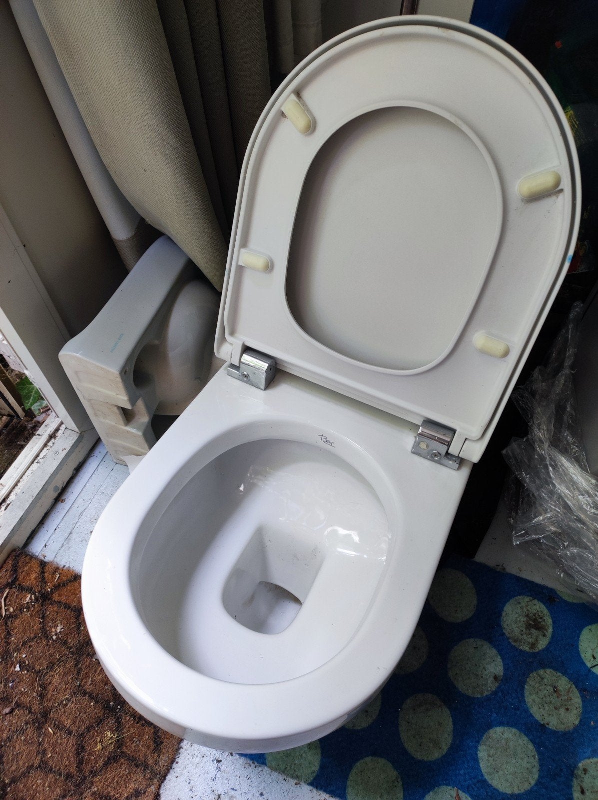 Ben hangend toilet, Doe-het-zelf en Verbouw, Sanitair, Ophalen of Verzenden, Gebruikt, Toilet