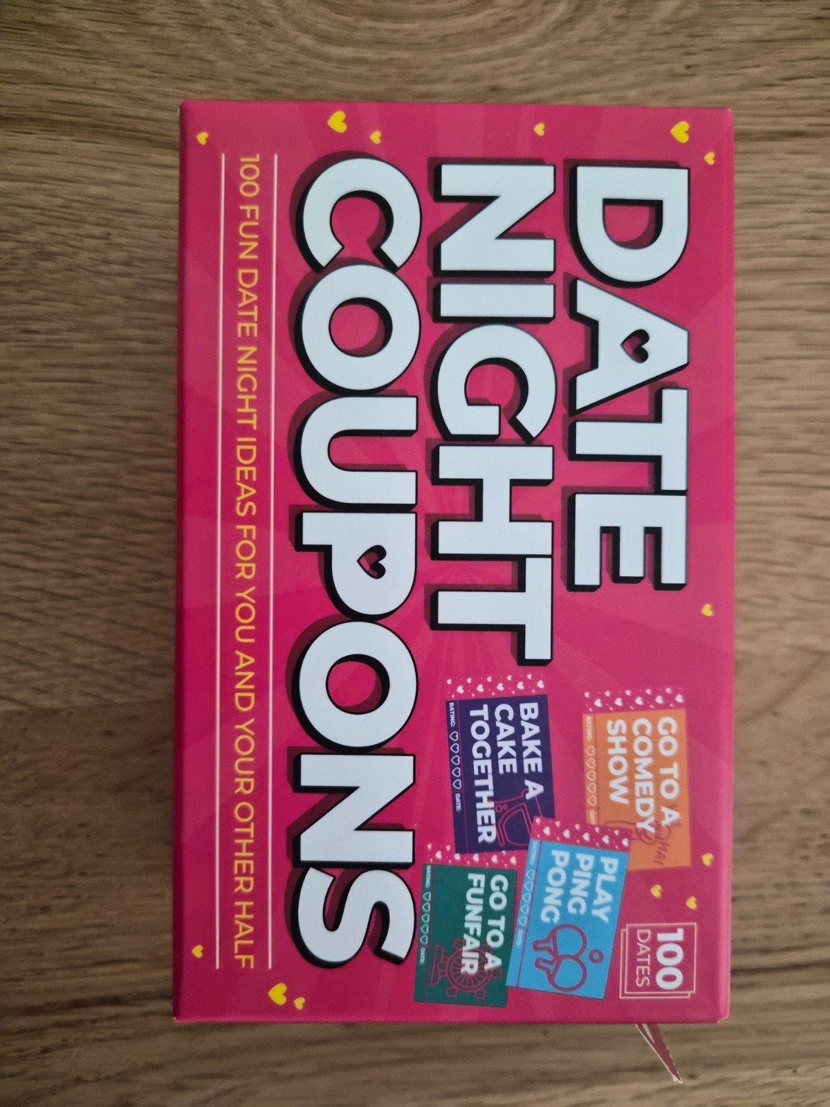 Date Night Coupons - 100 leuke ideeën voor stelletjes, Ophalen of Verzenden, Nieuw