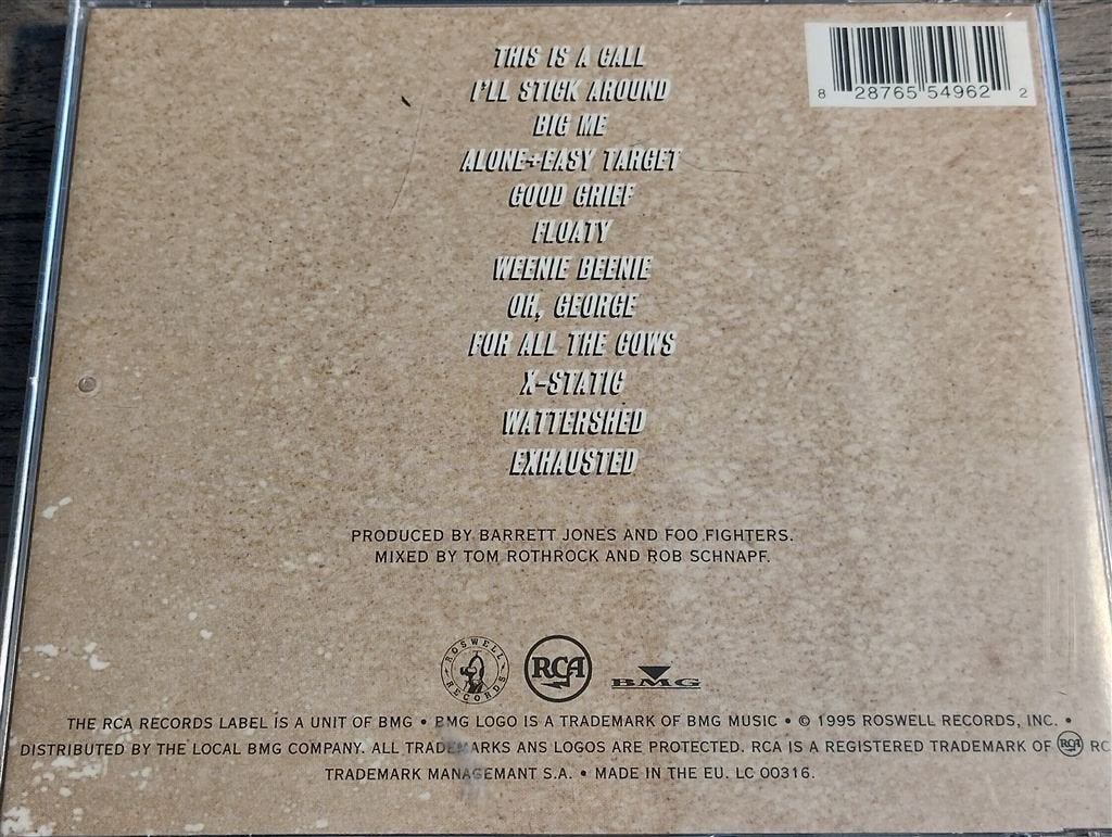 Foo Fighters - Foo Fighters, Ophalen of Verzenden, Zo goed als nieuw, Poprock