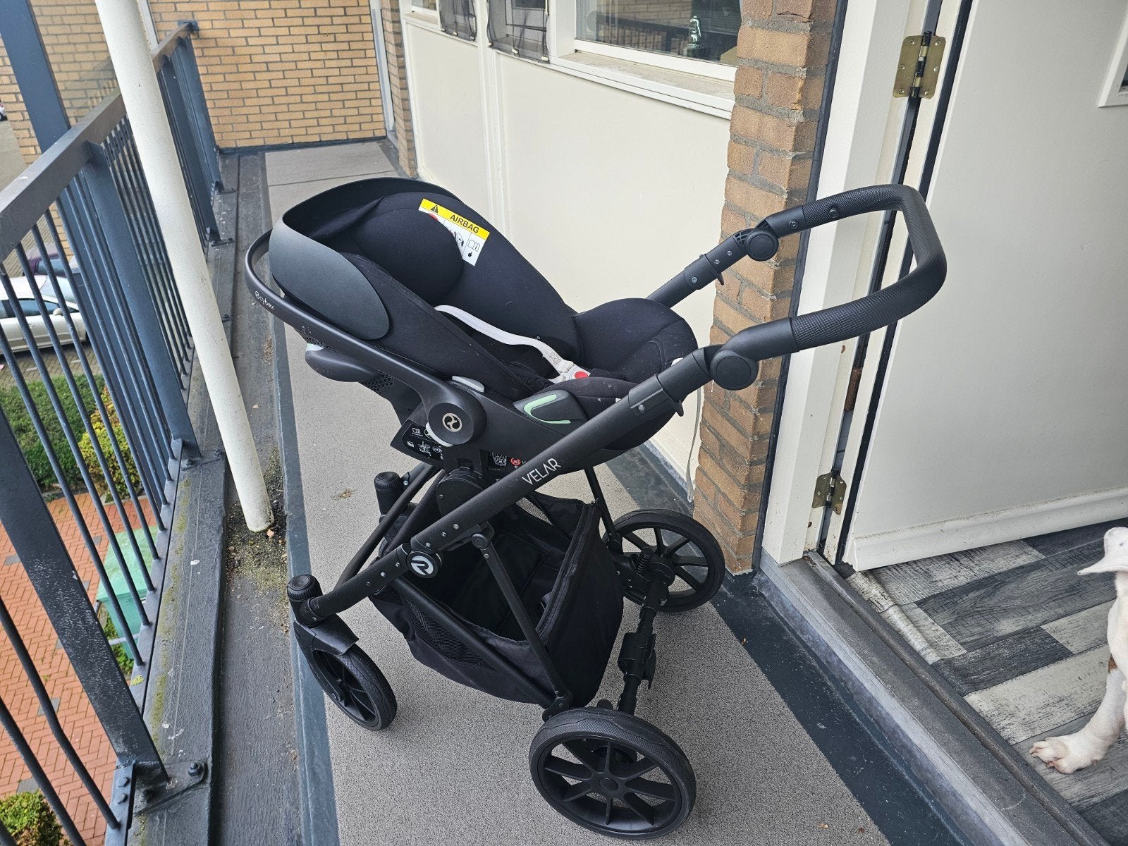 Riko velar kinderwagen compleet kleur beige., Ophalen, Zo goed als nieuw, Overige merken