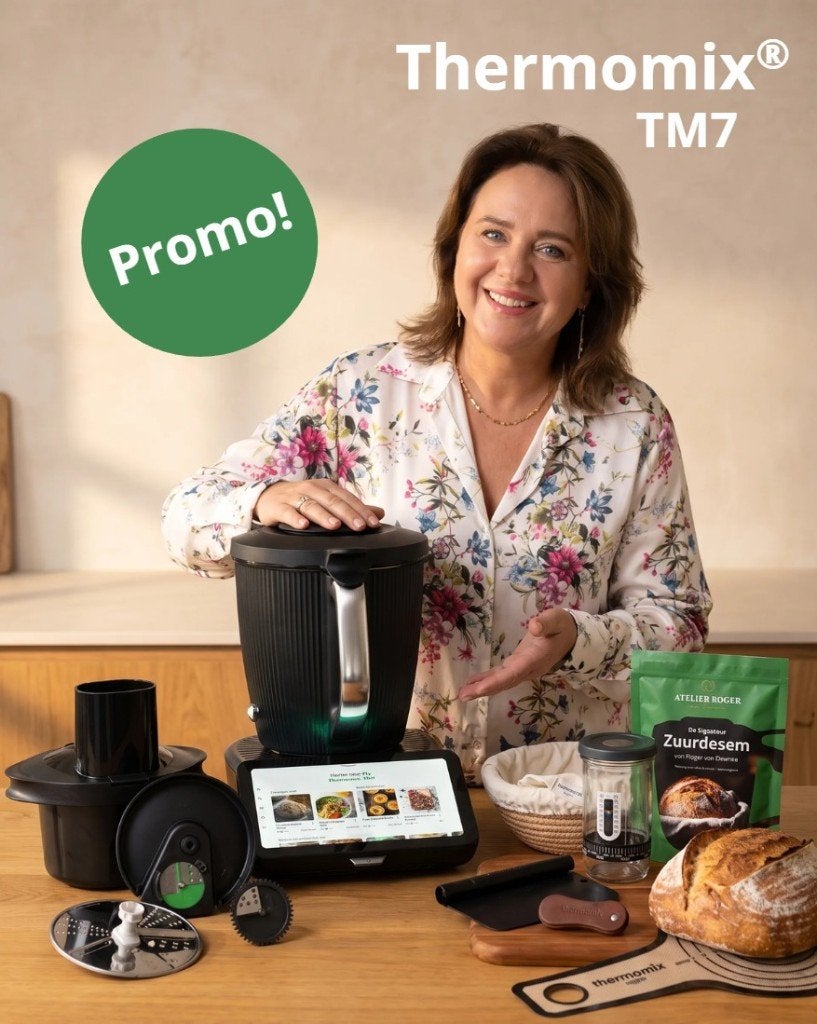 Thermomix TM7 ACTIE oktober, Verzenden, 1 tot 2 liter, Nieuw, 3 snelheden of meer