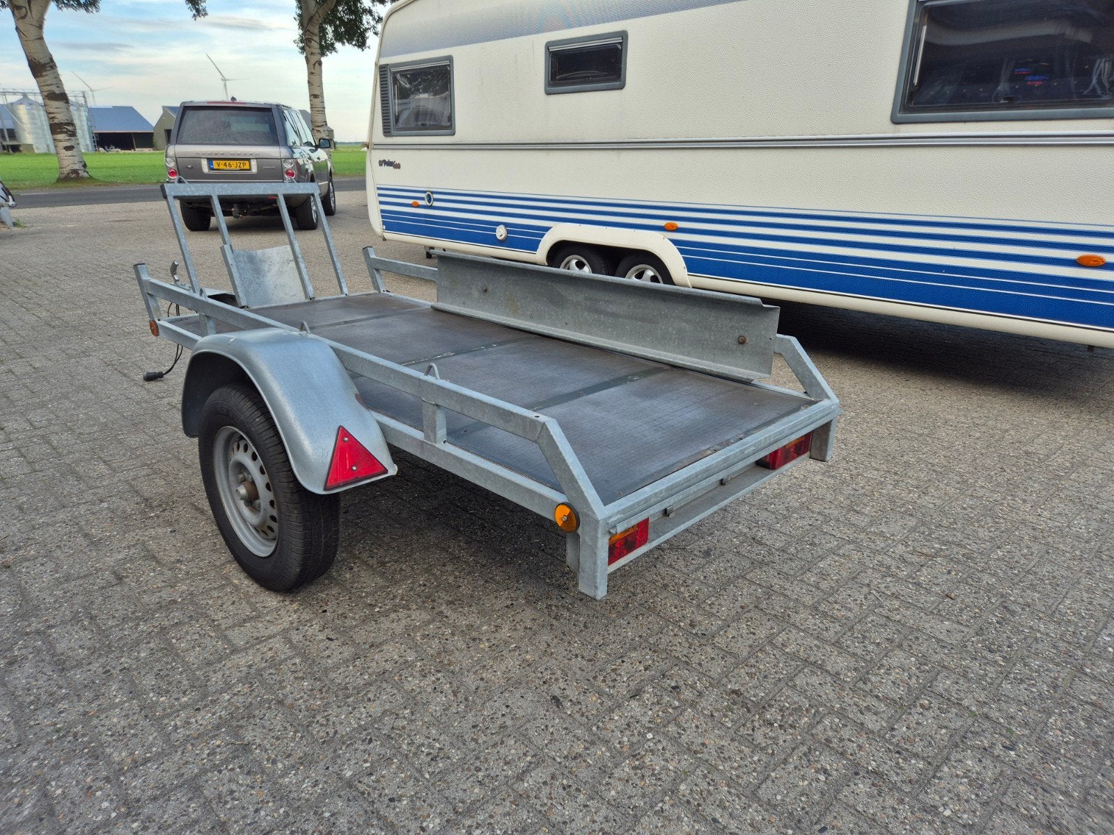 Nw adv. Nette motortrailer voor 1 motor!, Ophalen