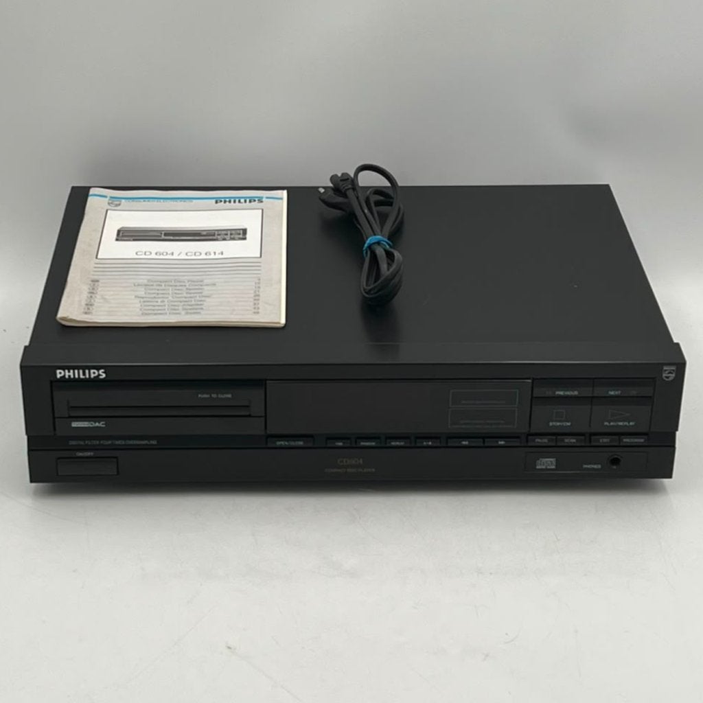 Philips CD604 CD Speler Swing arm tech - Nette staat, Philips, Zo goed als nieuw, Support@philips.com, Philips Center
Amstelplein 2
1096 BC Amsterdam
Netherlands