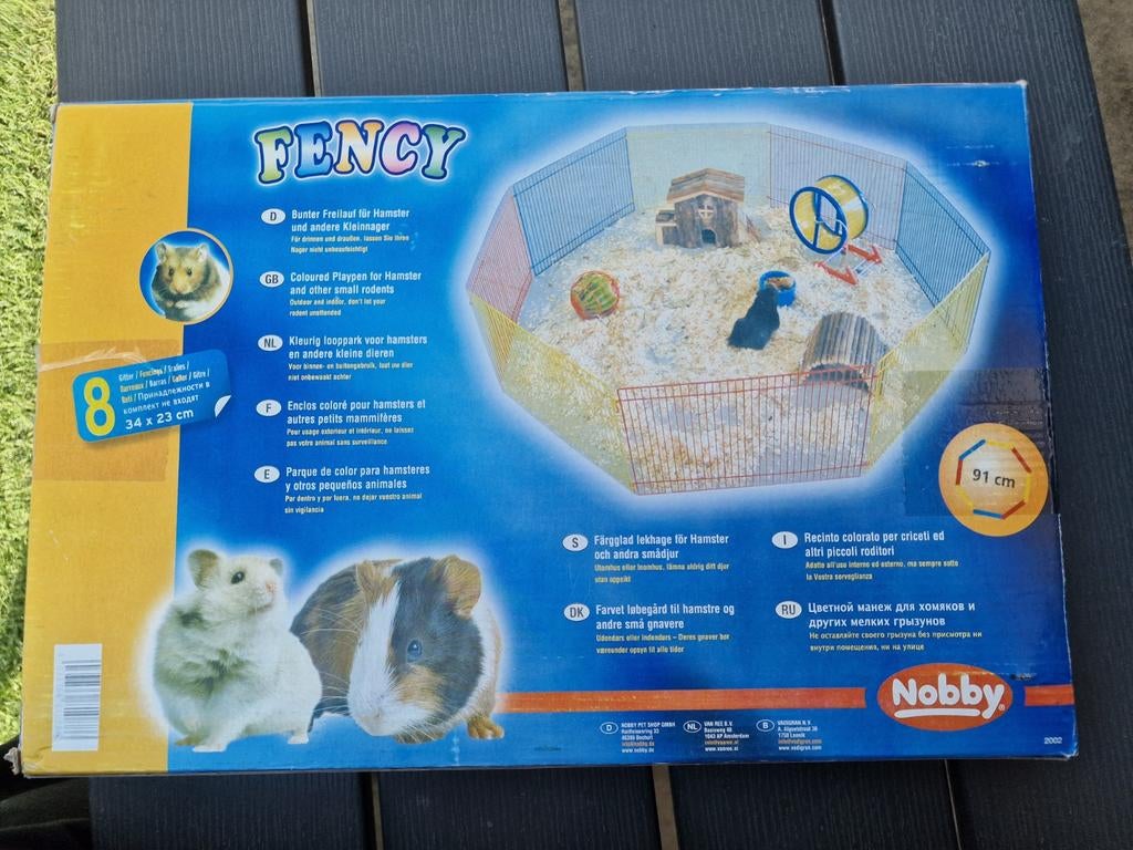 Looppark voor hamsters en andere kleine knaagdieren, Ophalen of Verzenden, Nieuw