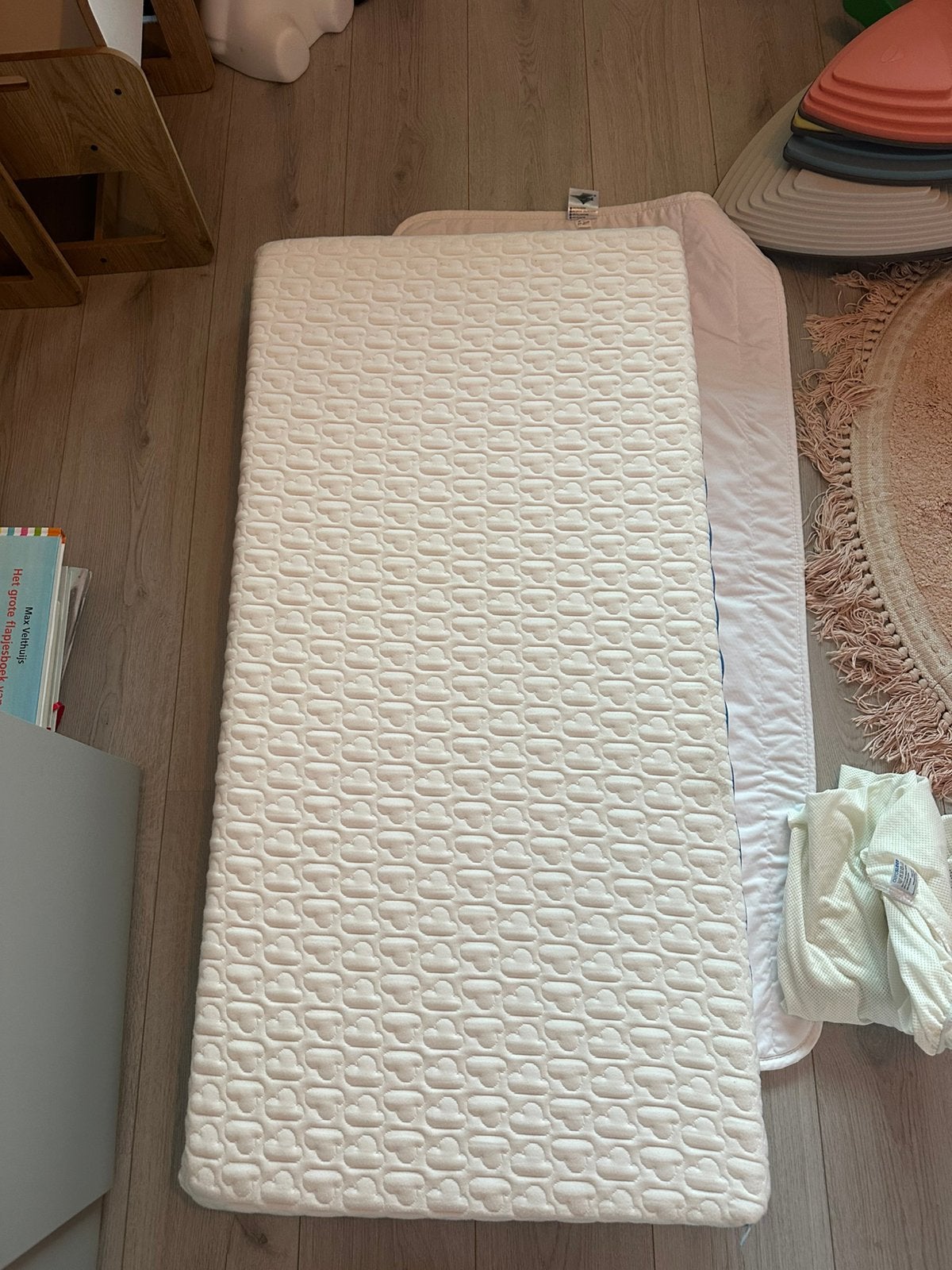 Aerosleep SafeSleep Evolution Matras Pack 60x120 bijna nieuw, Ophalen, 190 cm of minder, Zo goed als nieuw, Matras