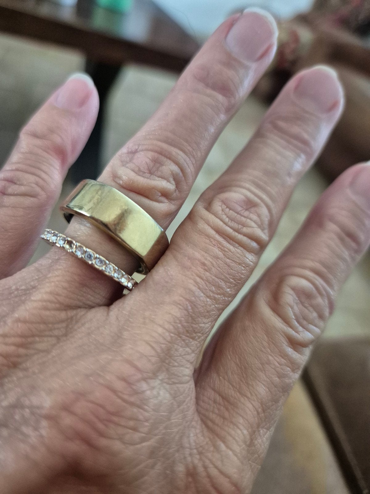 Oura gen3 heritage gold, Ophalen of Verzenden, Goud, Dame of Heer