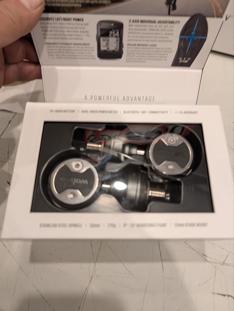 Wahoo POWRLINK ZERO Dual-Sided Powermeter Pedalen, Fietsen en Brommers, Fietsaccessoires | Overige Fietsaccessoires, Nieuw, Ophalen