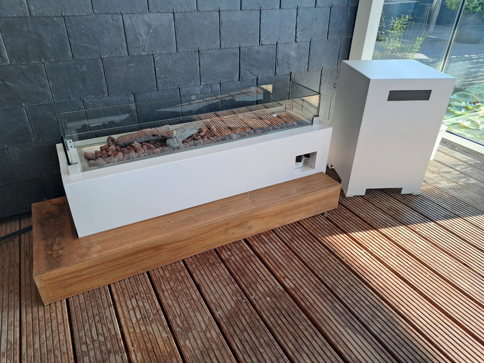 Life Outdoor Living vuurtafel, Ophalen, Zo goed als nieuw