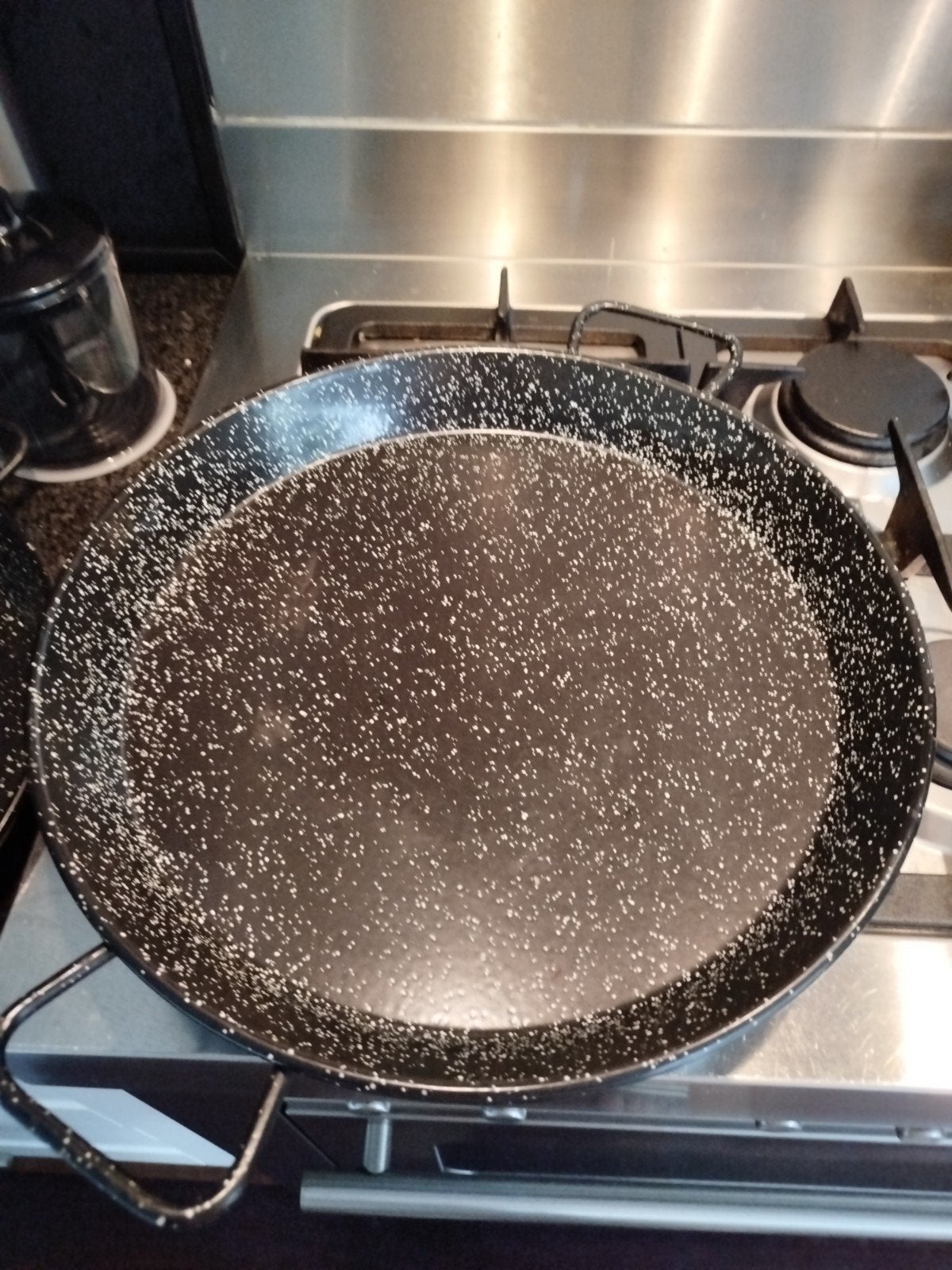 Grote paella pan, Ophalen, Overige materialen, Antiaanbaklaag, Overige typen