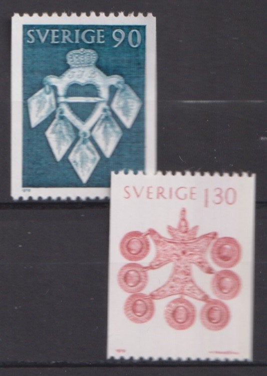 Zweden 1979 Kunstvoorwerpen uit Rol, Verzenden, Postfris, Overige thema's