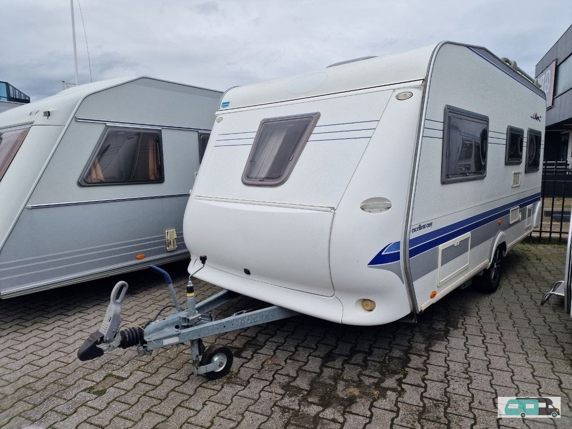 Hobby excellent easy 460 UFE (bj 2006), Caravans en Kamperen, Reservewiel, Hobby, Bedrijf, 6 tot 7 meter