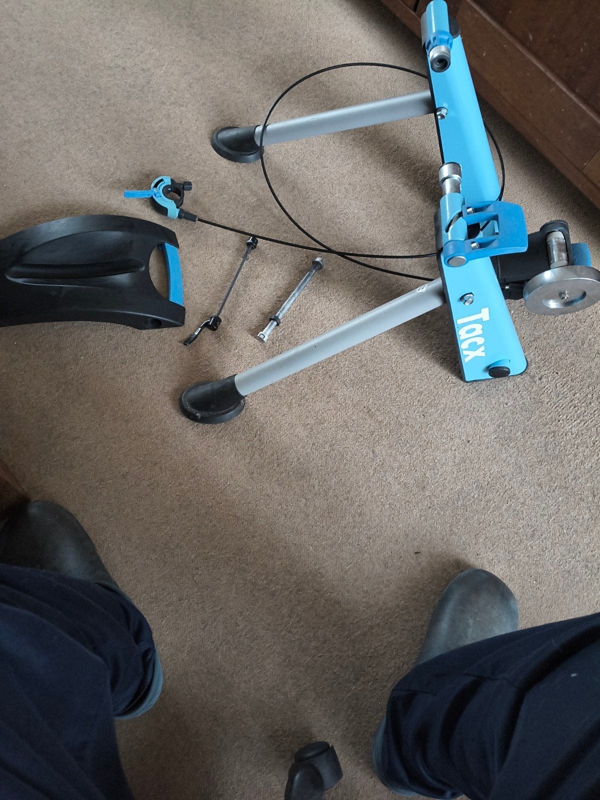 Tacx Blue Motion Smart fietstrainer, Gebruikt, Elektrische fiets, Overige typen, Staal