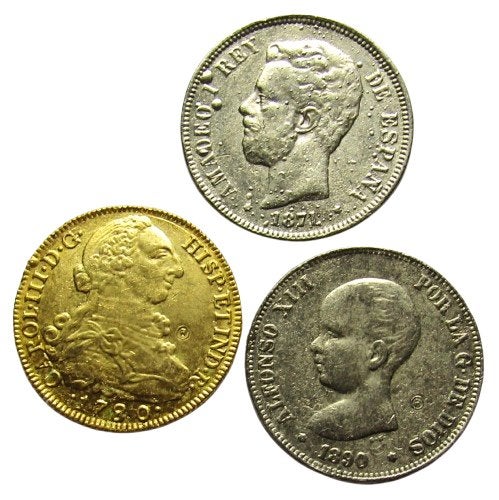 **  SPANJE  - 3 X OUDE MUNTEN - Replica's  **, Verzenden, Overige landen, Setje