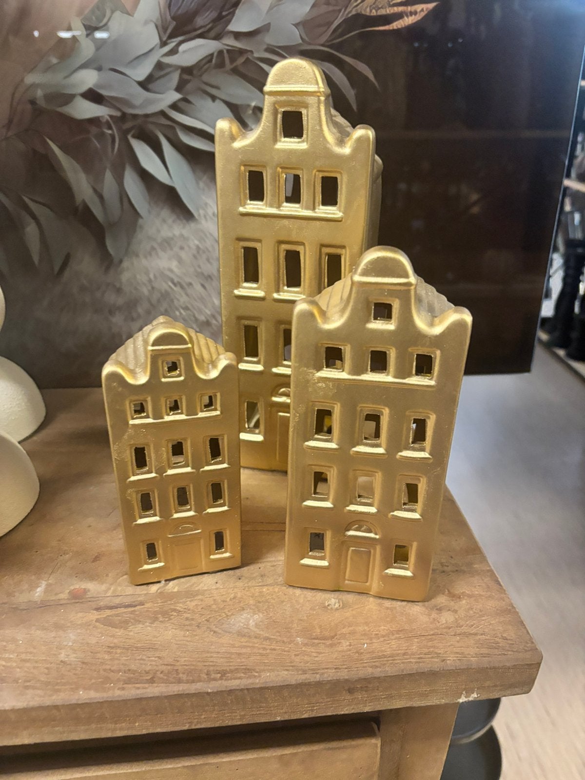 Set gouden huisjes, Nieuw, Ophalen of Verzenden, Bb, Bb