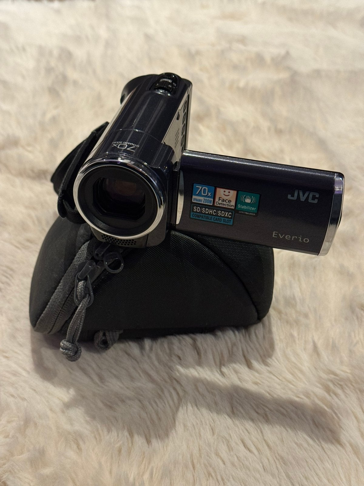 JVC Everio GZ-MS150HE Camcorder, Audio, Tv en Foto, Videocamera's Digitaal, JVC, 20x of meer, Ophalen of Verzenden, Zo goed als nieuw