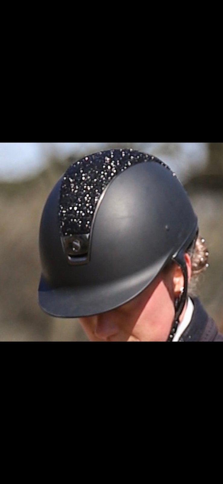Samshield cap, Dieren en Toebehoren, Dressuur, Ophalen of Verzenden, Zo goed als nieuw, Rijhelm/cap