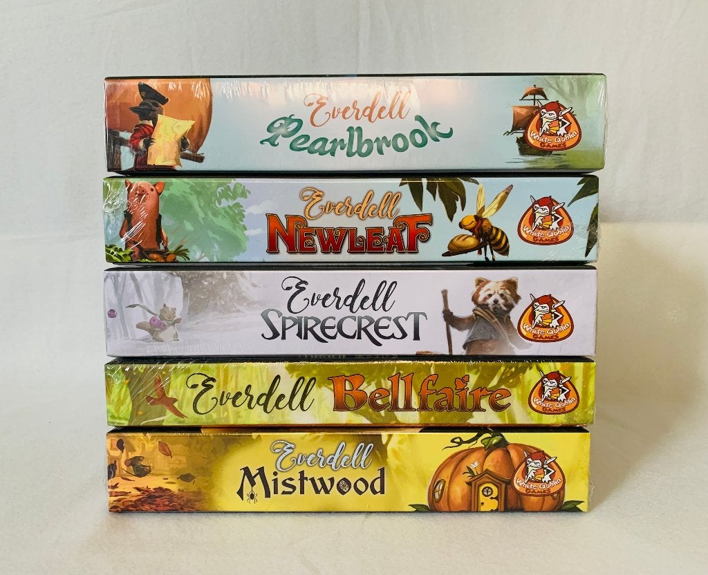 Everdell bundel NL - 5 uitbreidingen | Aanbieding, White Goblin Games, Nieuw, Ophalen of Verzenden, Vijf spelers of meer