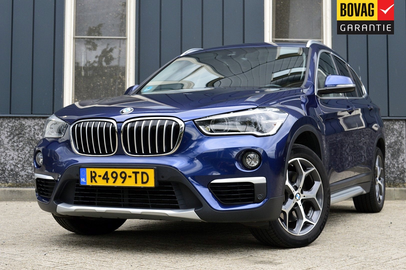 BMW X1 sDrive20i High Executive Rijklaarprijs-Garantie Panor, Blauw, Leder, Bedrijf, SUV of Terreinwagen