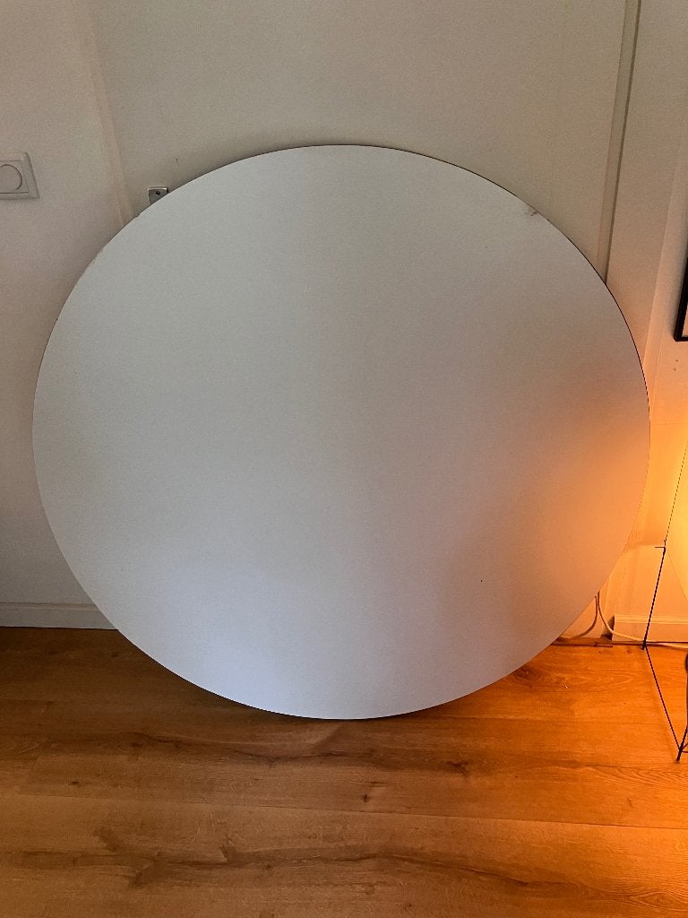 Tafelblad, Ophalen, Gebruikt, 100 tot 150 cm, Rond